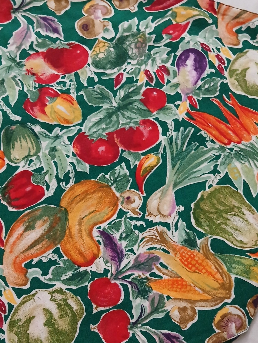 Handmade Reversible Vegetable Runner - Picture 10 of 13